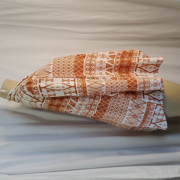 Sweet Candy Orange Cream Aztec Print Open cardigan Size S - Picture 3 of 11